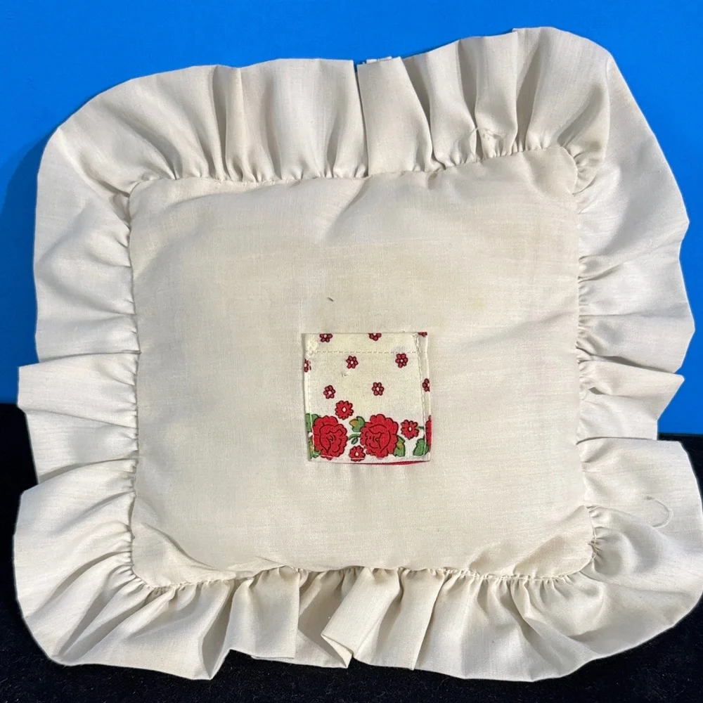 Vintage handcrafted Holly Hobbie tooth fairy pillow